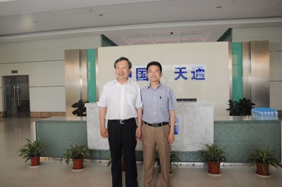 2012年，時(shí)任浙江省委副書記、省長(zhǎng)夏寶龍視察天通